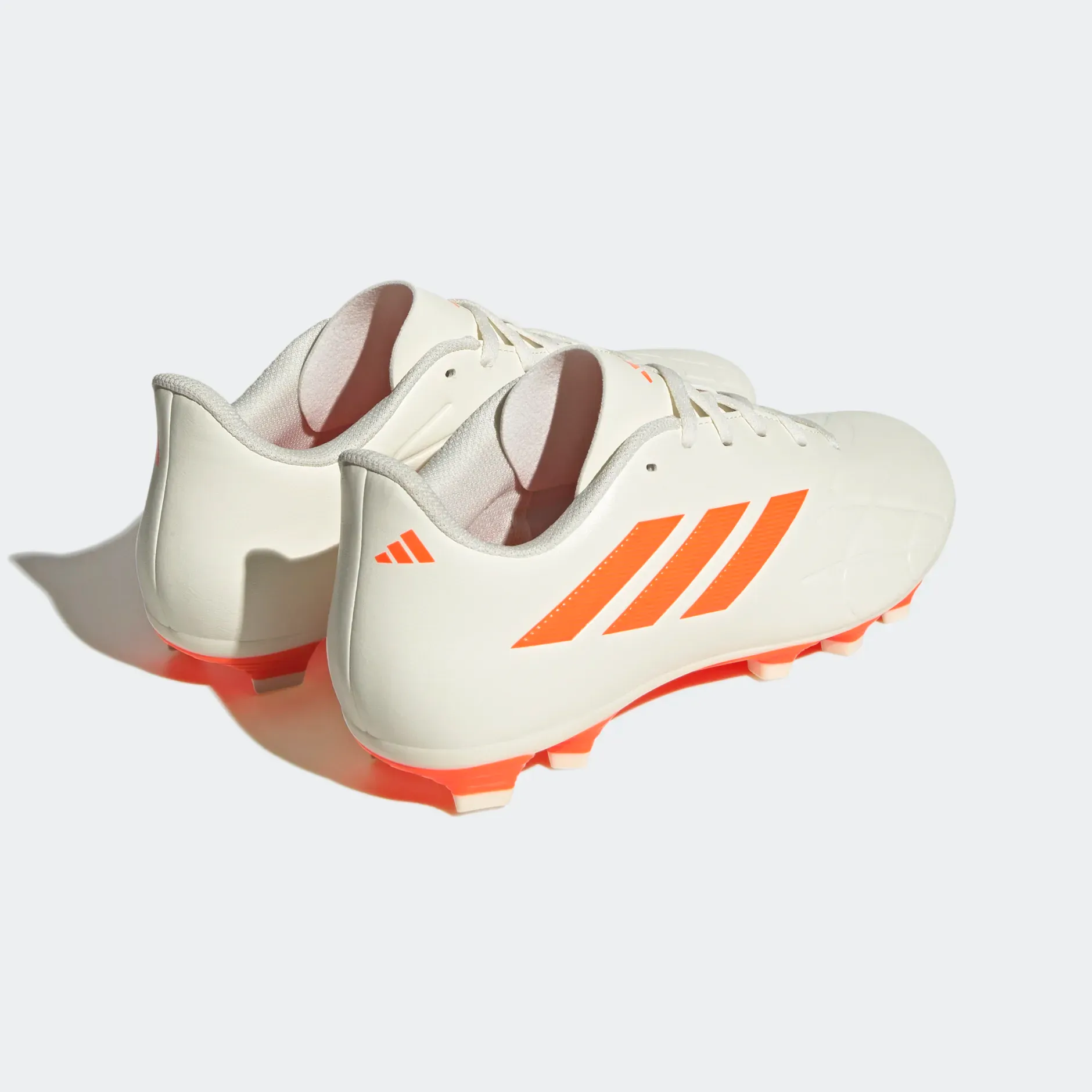 Adidas Men's Copa Pure.4 Flexible Ground Boots - Off White / Solar Orange