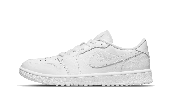 Air Jordan 1 Retro Low Golf Triple White