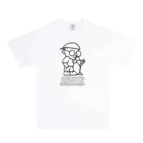 Alltimers Skateboards x Bronze 56K Sophisticated Tee Shirt - White