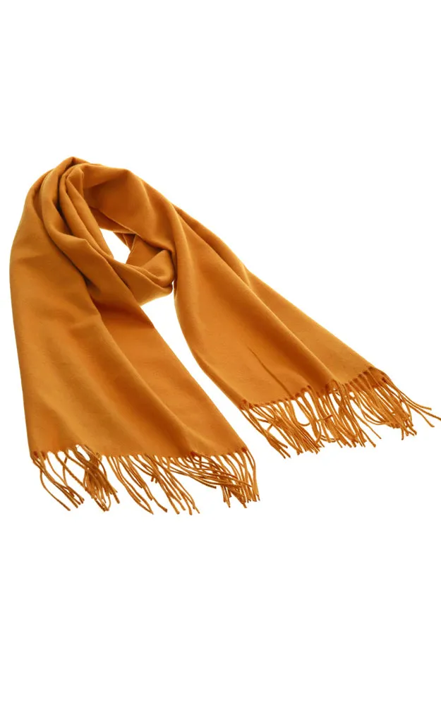 BASC2044 Solid Super Soft Cashmere Blended Oblong Scarf