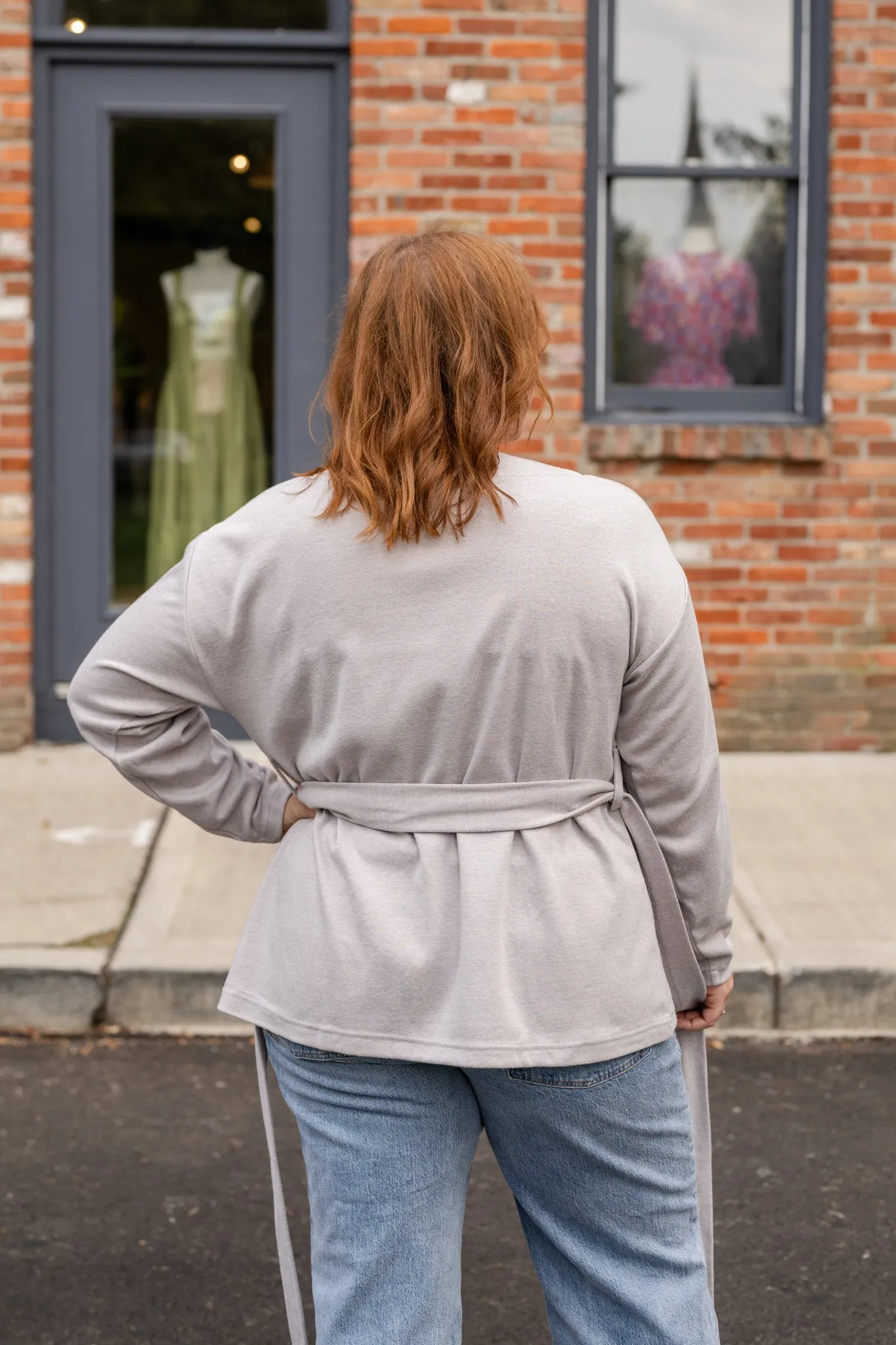 Belted Jacket Cardigan