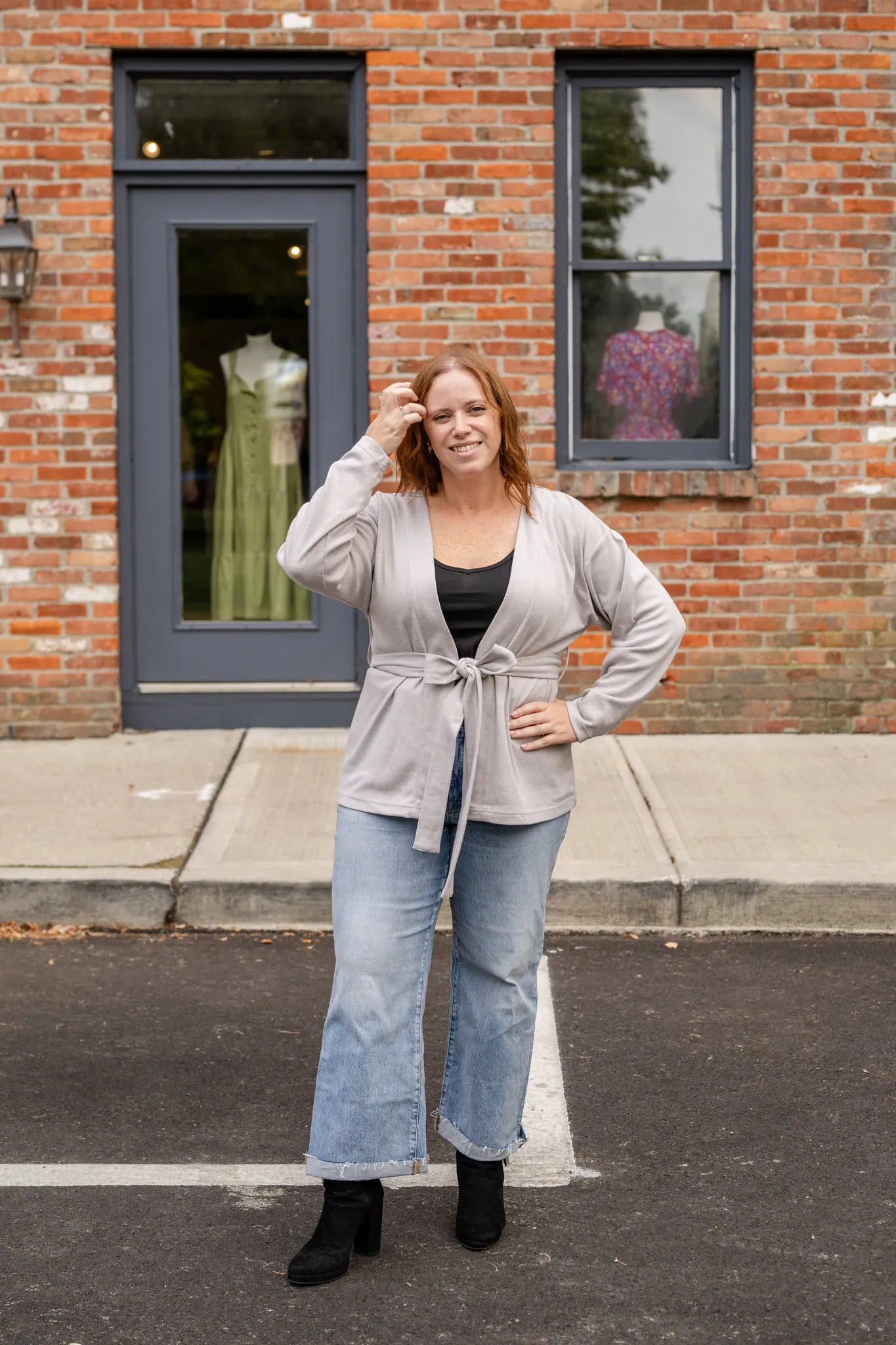 Belted Jacket Cardigan