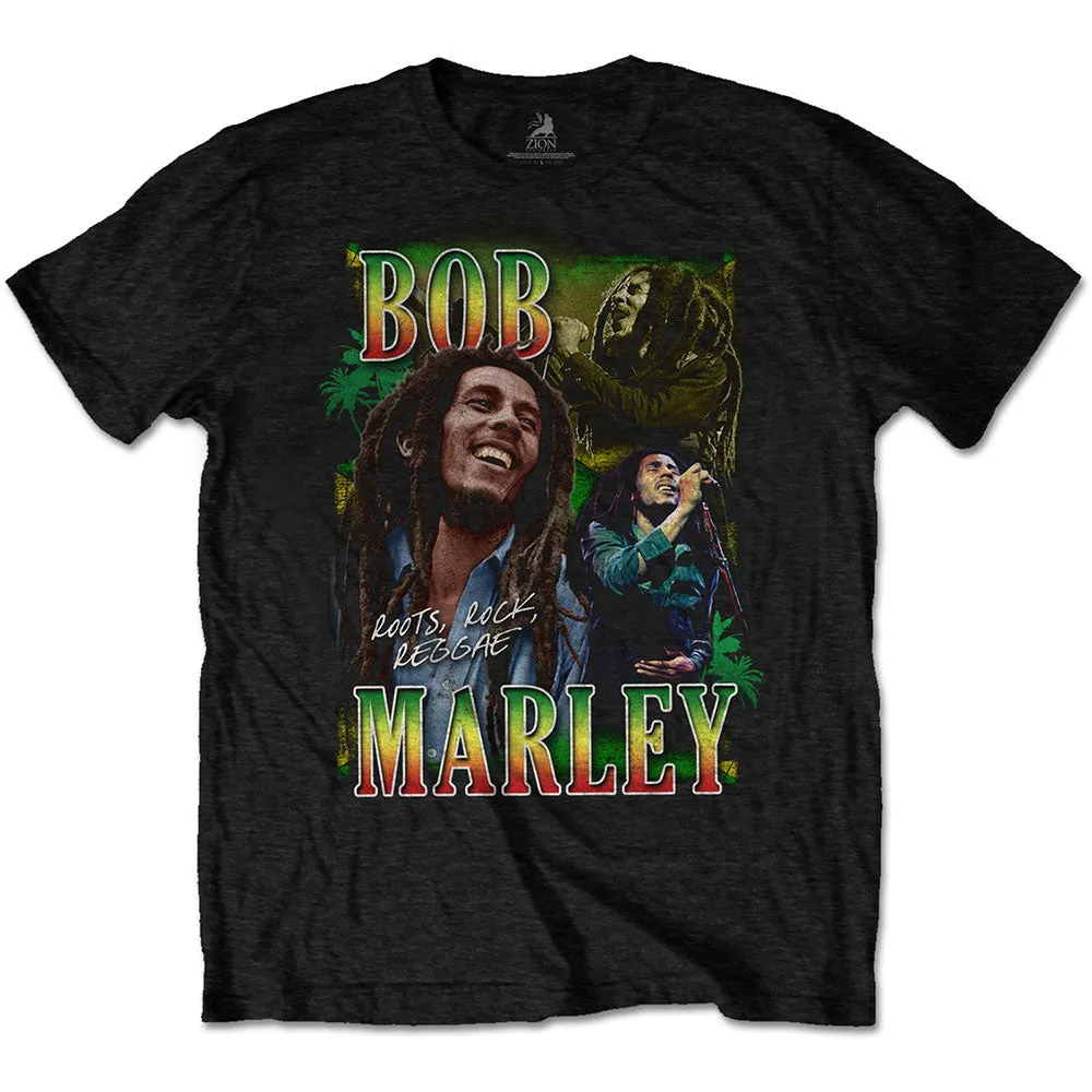 Bob Marley Roots Rock Reggae Homage T-Shirt