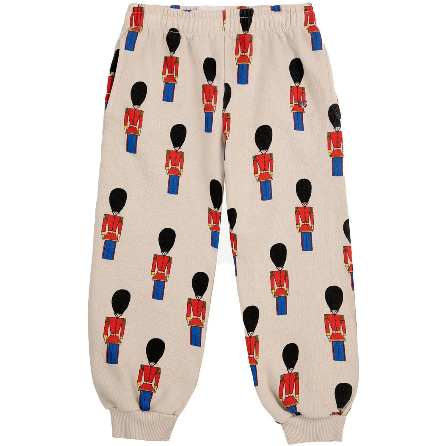 Bobo Choses Light Brown Little Tin Soldiers All Over JAndging Pants