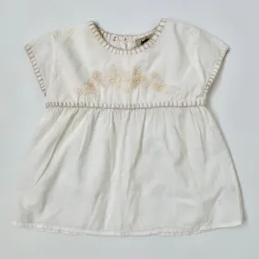 Bonnet A Pompon Embroidered Blouse: 3 Years