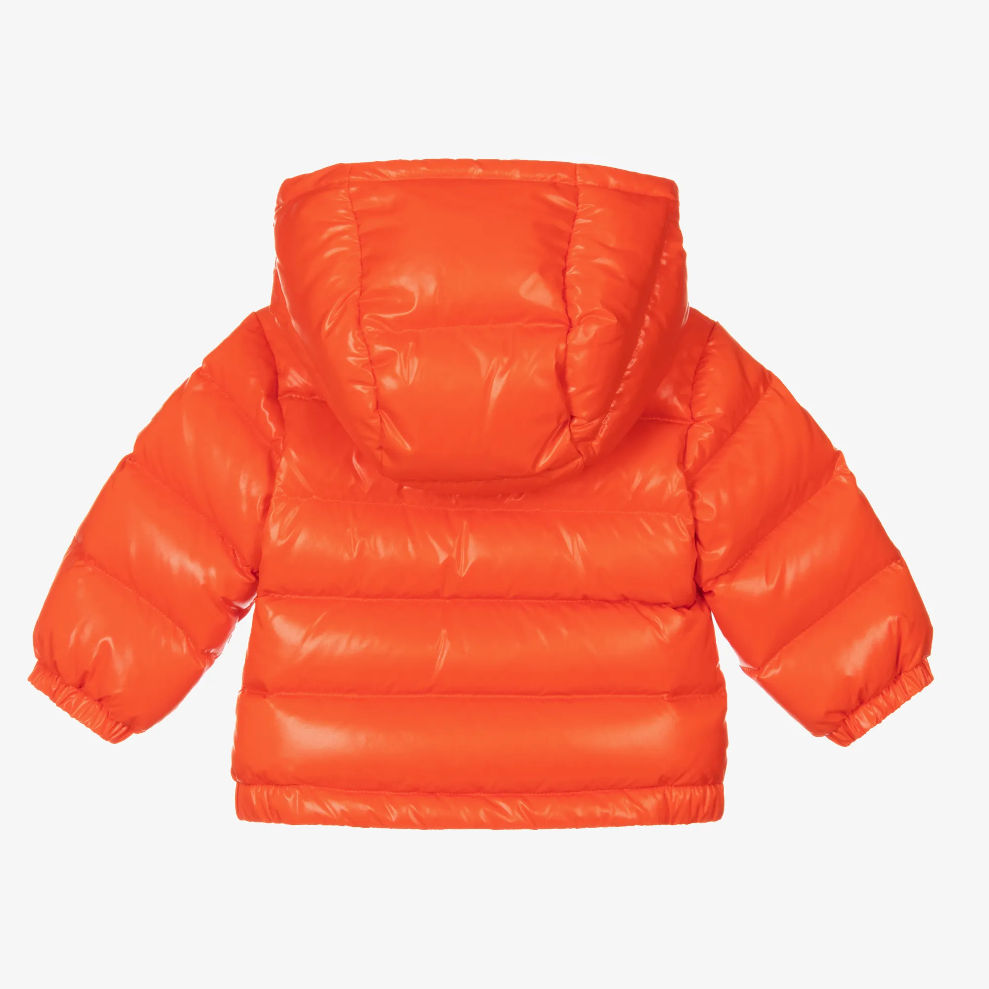 Boys Orange Aubert Down Padded Puffer Coat