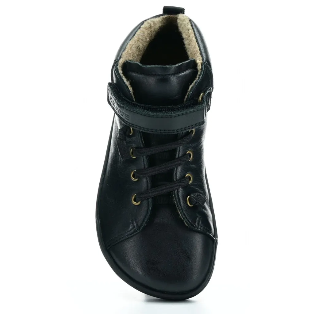 Crave Bergen Black winter barefoot shoes