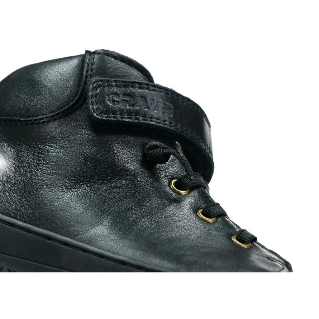 Crave Bergen Black winter barefoot shoes