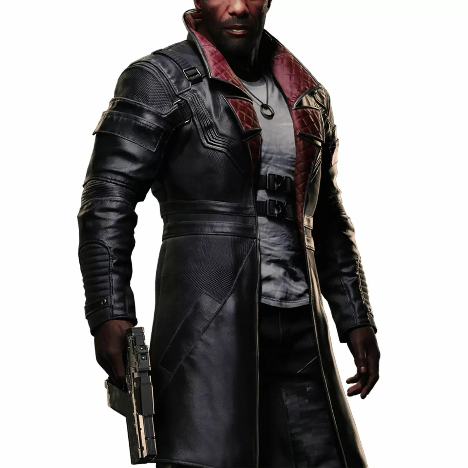 Cyberpunk 2077 Idris Elba Black Coat