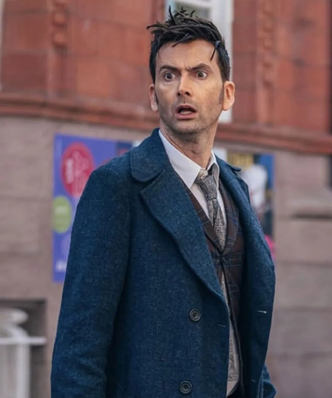 Doctor Who 10th Doctor Blue Coat