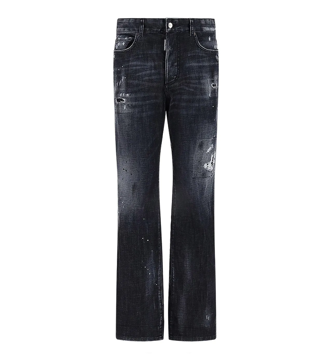 Dsquared2 Roadie Straight-Leg Faded Effect Jeans