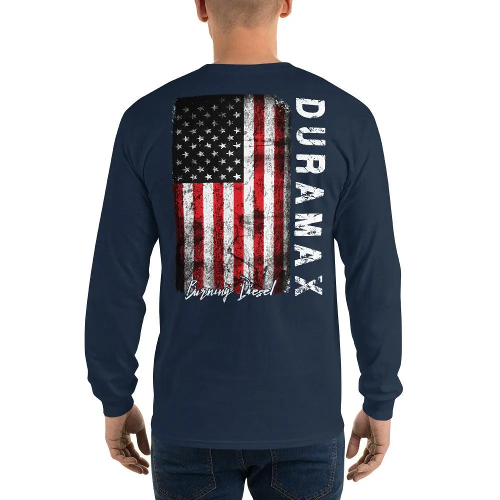 Duramax American Flag Long Sleeve T-Shirt