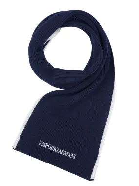 Emporio Armani Scarf navy