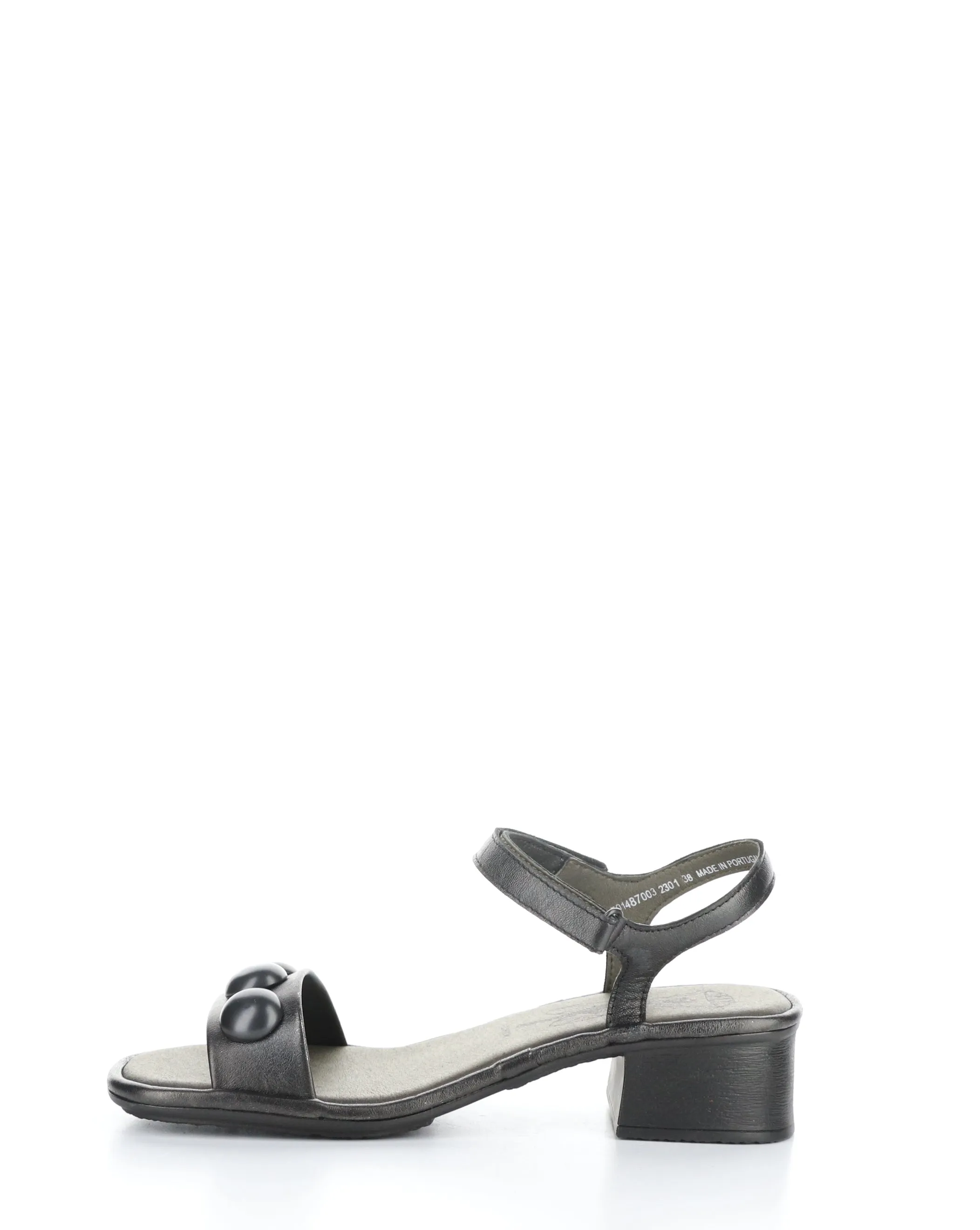 EXIE487FLY 003 BLACK Velcro Sandals