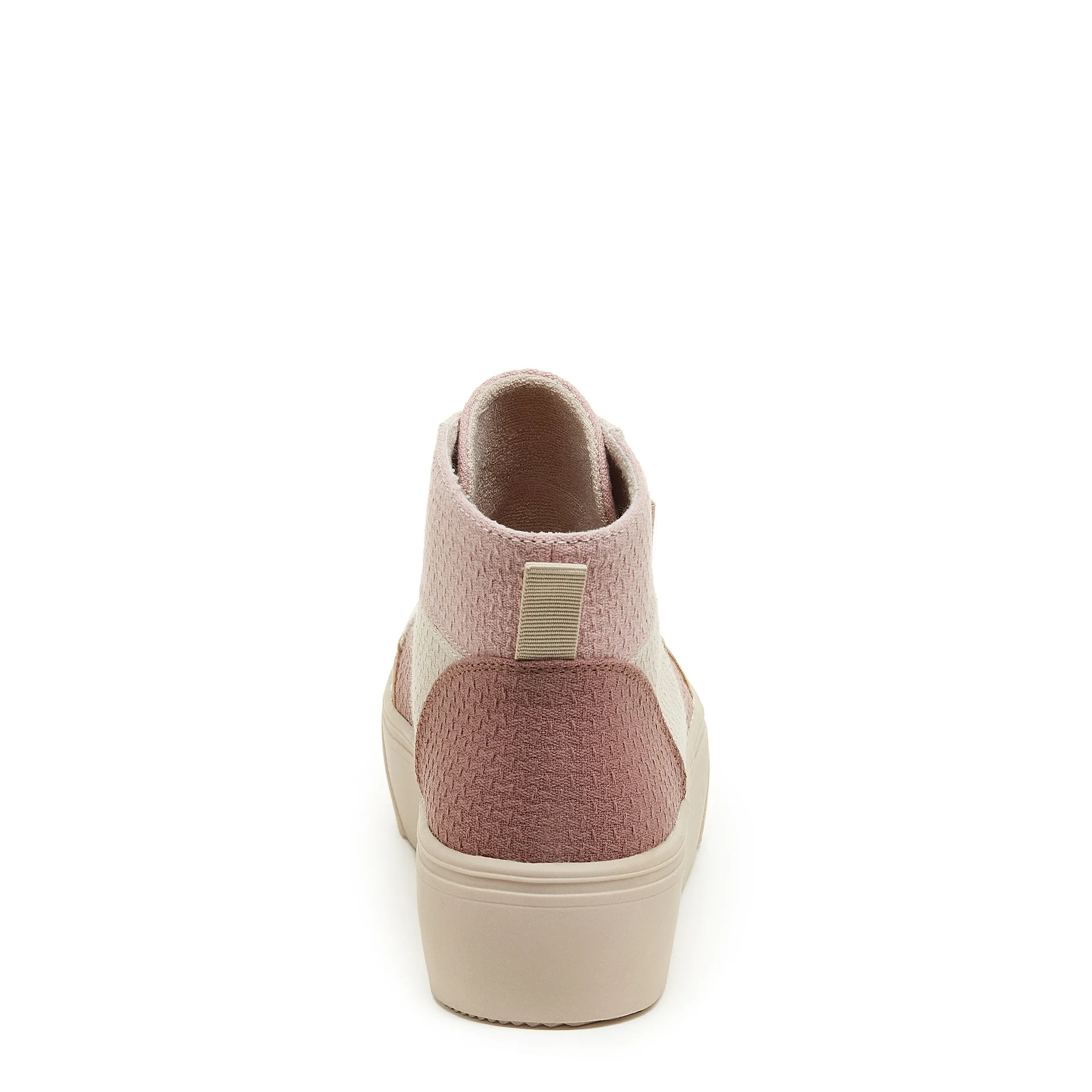 Flair Pink Patchwork Platform Sneaker