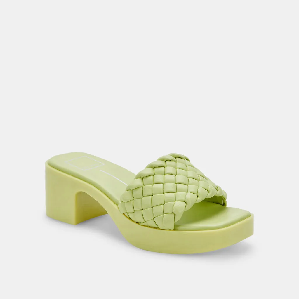 GOLDY SANDALS LIGHT GREEN STELLA– Dolce Vita 6769850089538