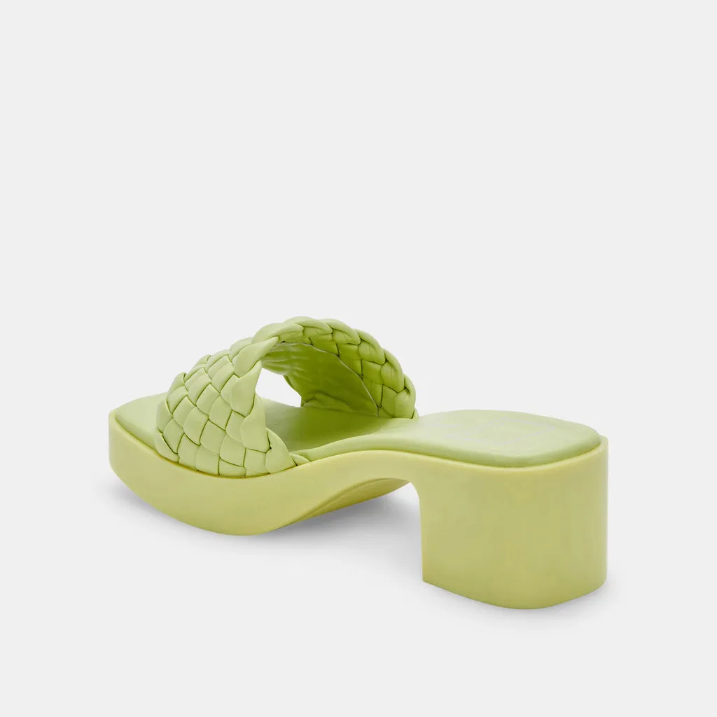 GOLDY SANDALS LIGHT GREEN STELLA– Dolce Vita 6769850089538