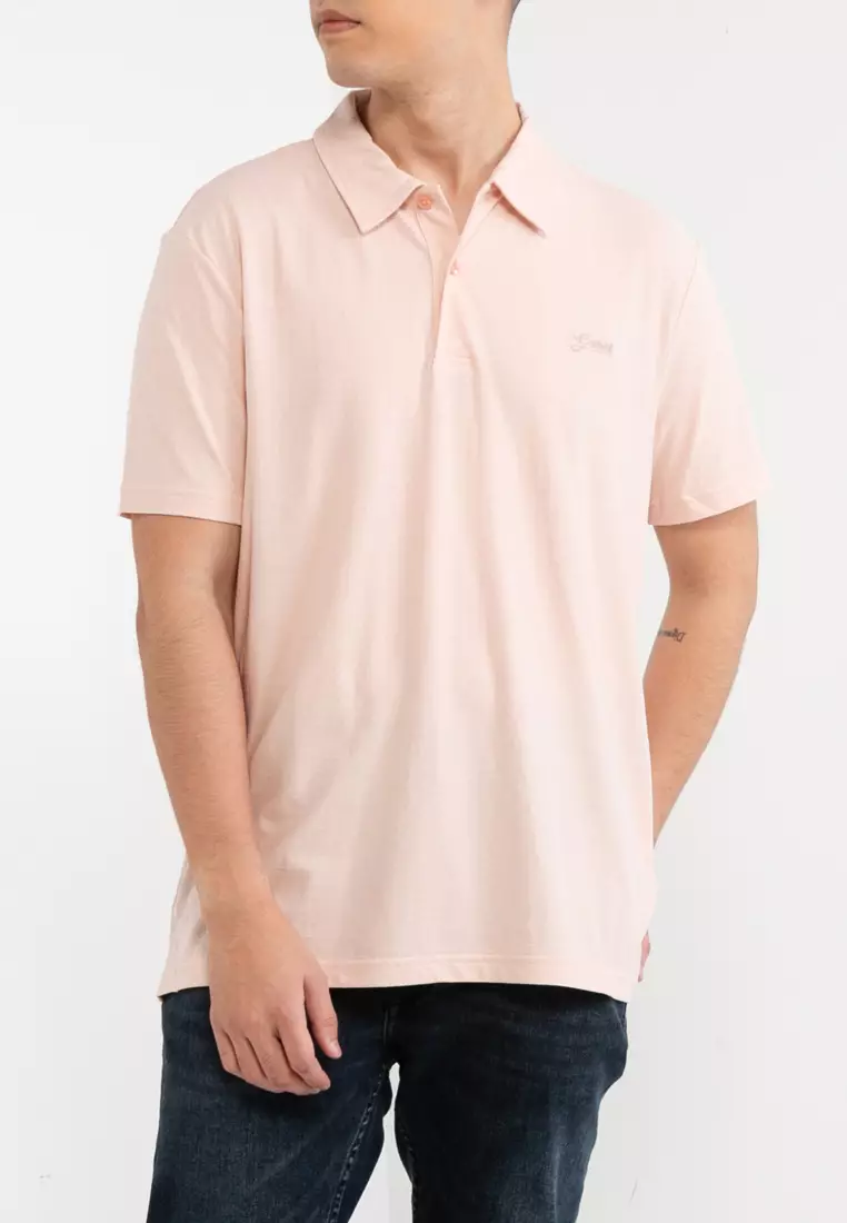 GUESS Small Script Polo Shirt