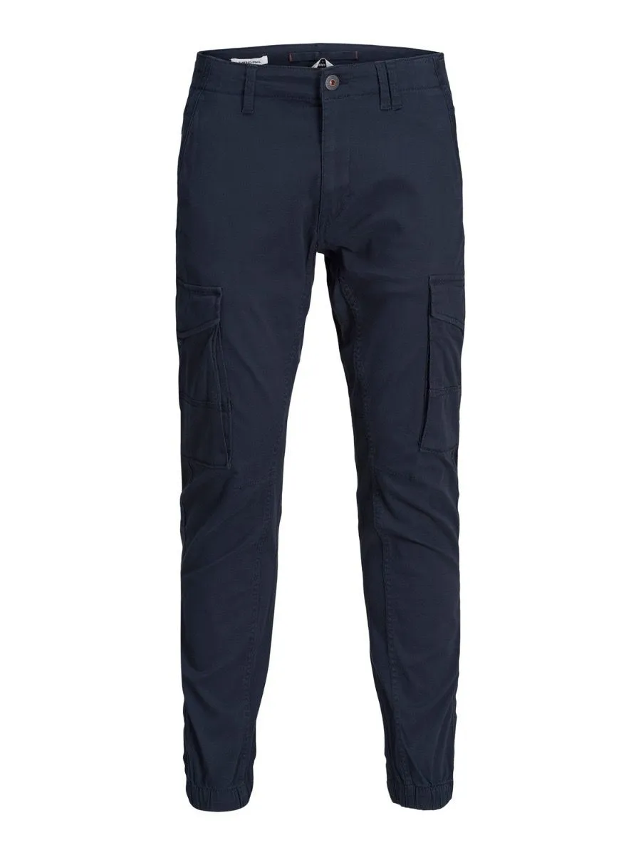 Jack & Jones Paul Flake Combat Pants Navy Blazer