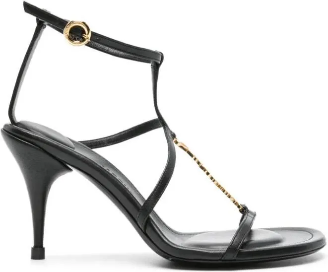 Jacquemus Les Sandales Pralu 80mm sandals Black