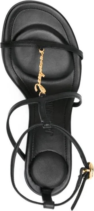 Jacquemus Les Sandales Pralu 80mm sandals Black