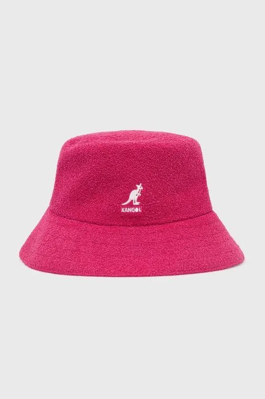 Kangol hat pink color