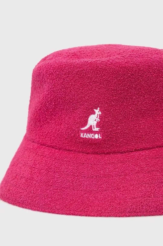 Kangol hat pink color