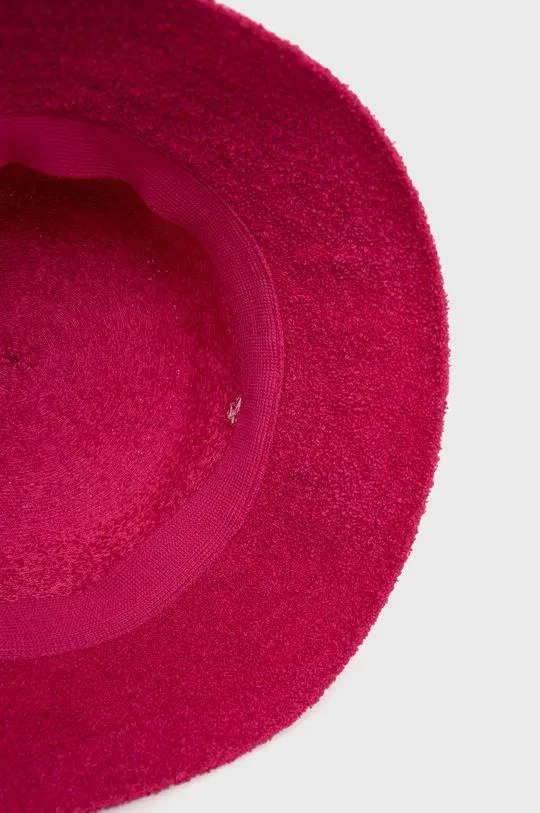 Kangol hat pink color