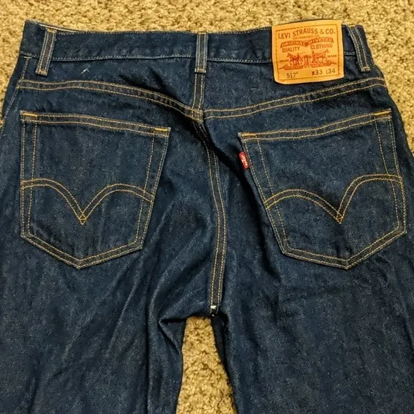 Levi's men's 517 bootcut 33x34