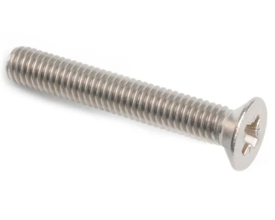 M5 X 12 POZI COUNTERSUNK MACHINE SCREW DIN 965Z A4 STAINLESS STEEL