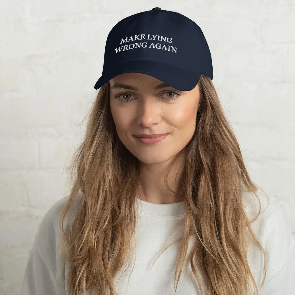 Make Lying Wrong Again Hat