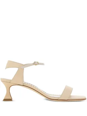 Manolo Blahnik 50mm Begasan sandals - Neutrals