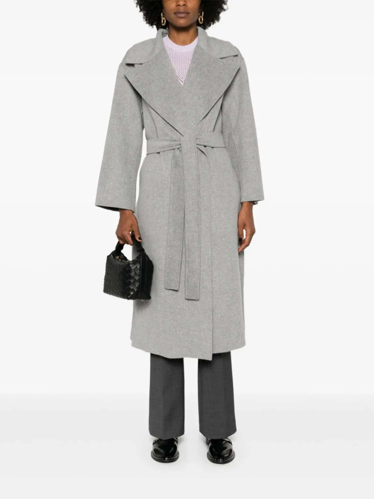 Max Mara Olanda Coat - Light Grey