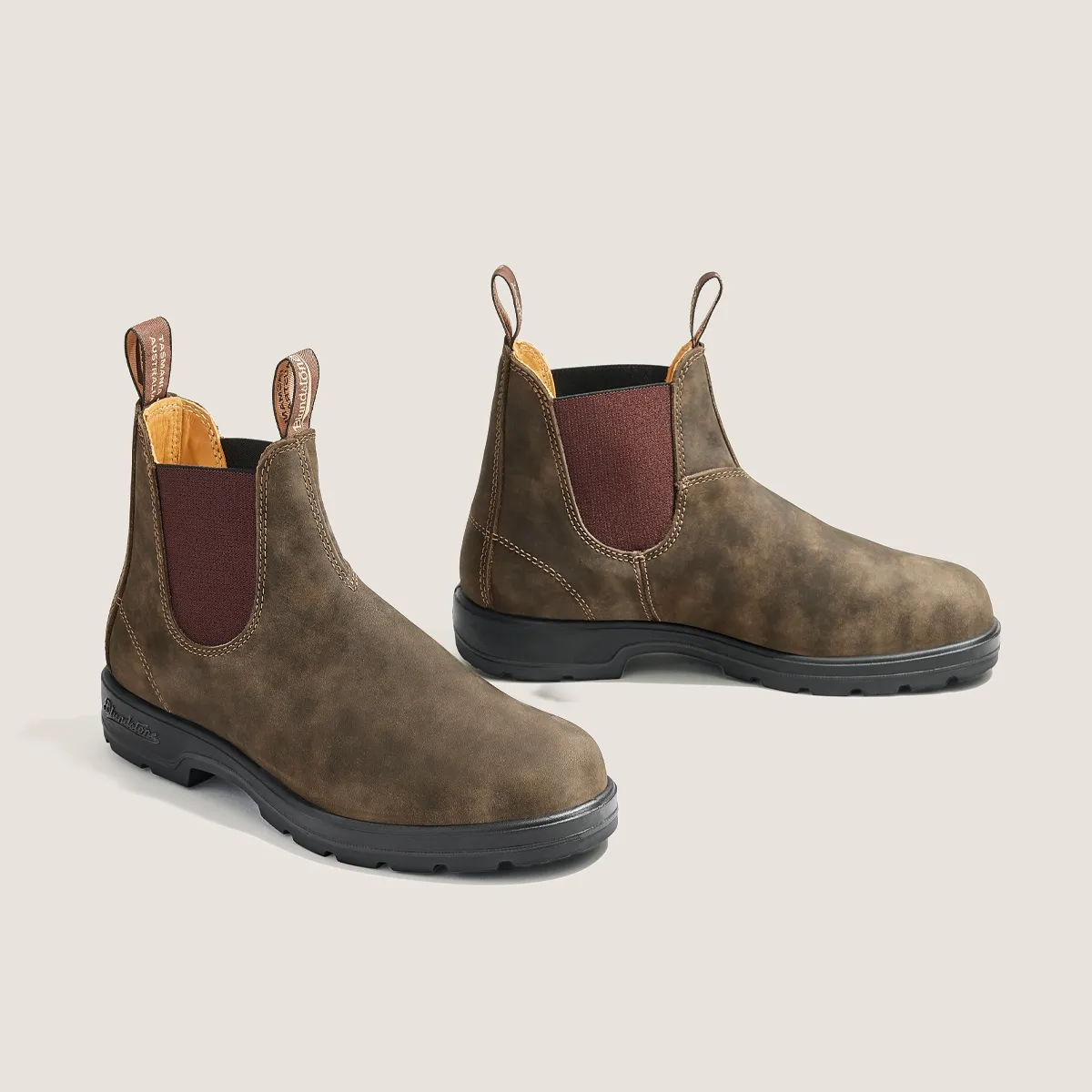 Men's Classics  Chelsea Boots  -  Rustic Brown