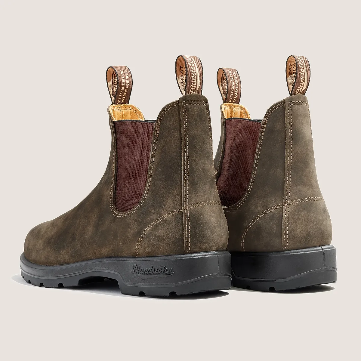 Men's Classics  Chelsea Boots  -  Rustic Brown