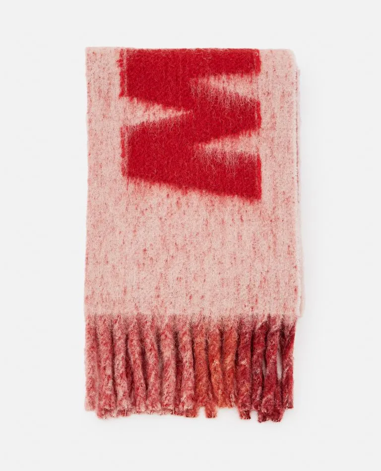 MONOGRAM WOOL SCARF