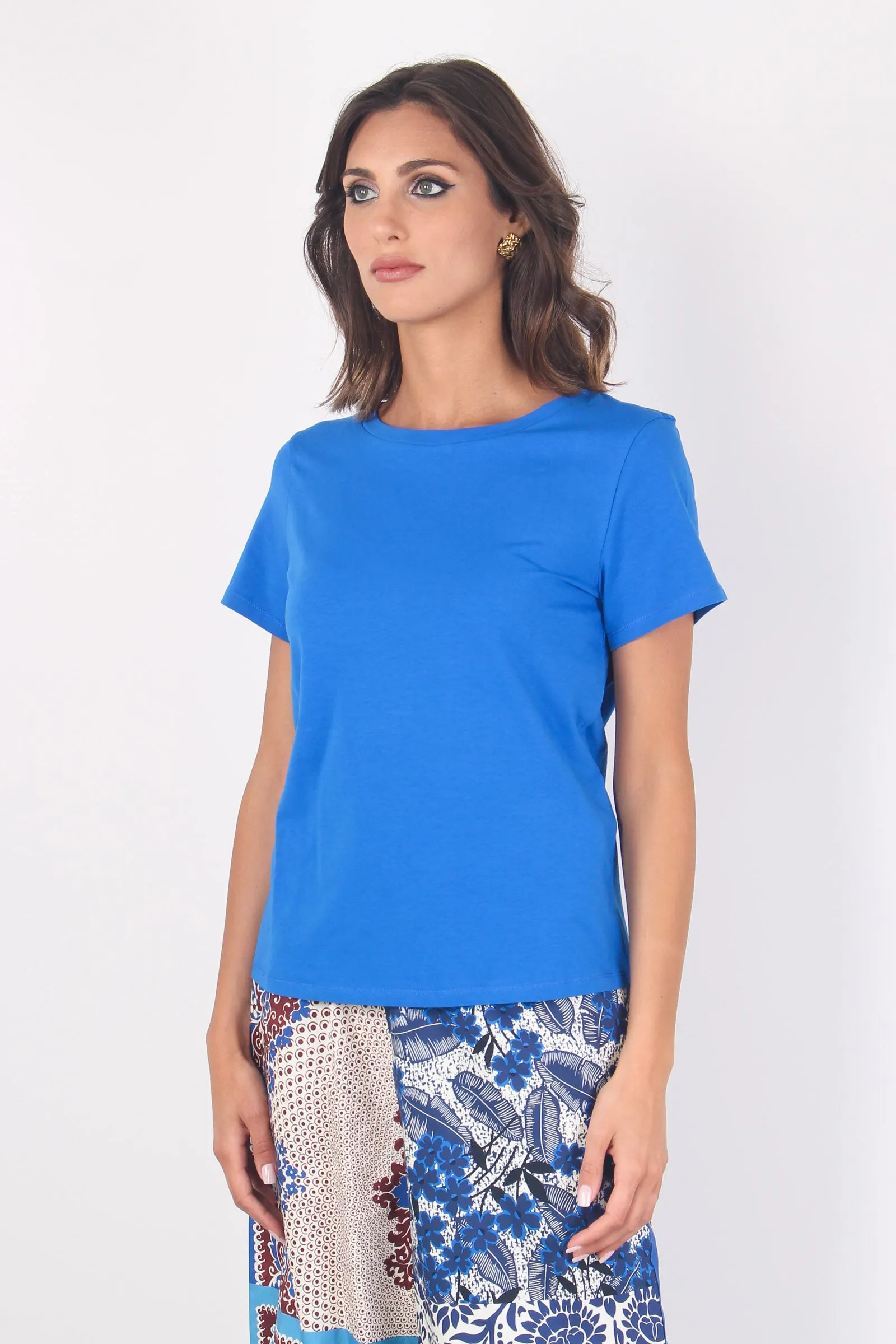 Multif T-shirt Basica Bluette