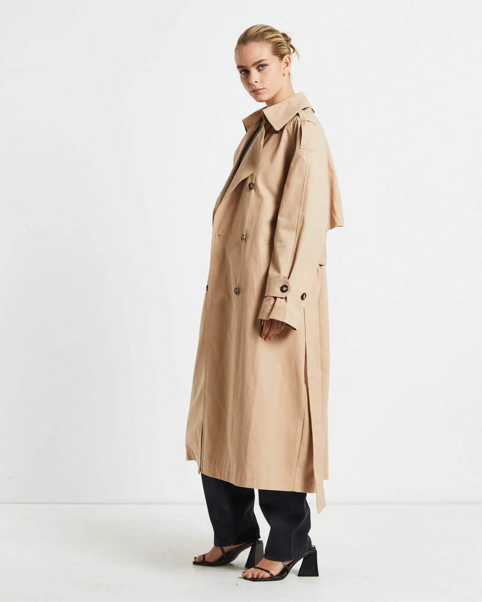 Neuw Tokyo Trench Coat Biscuit Beige