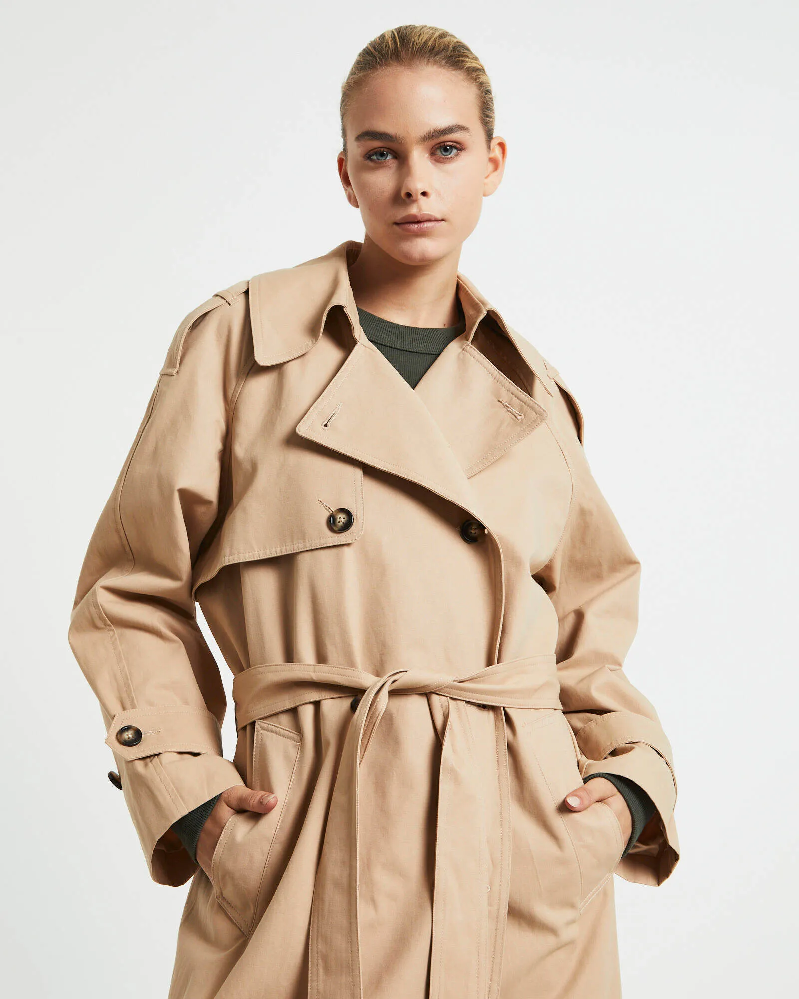 Neuw Tokyo Trench Coat Biscuit Beige