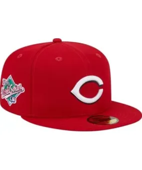 New Era Men's MLB Cincinnati Reds 1990 World Series Team Color 59FIFTY Fitted Hat