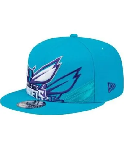 New Era Men's NBA Charlotte Hornets Sport Night Team Shadow 9FIFTY Snapback Hat