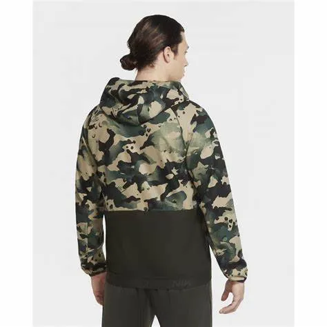 Nike Pro Flex Vent Dri Fit Men's Full Zip Camo Jacket