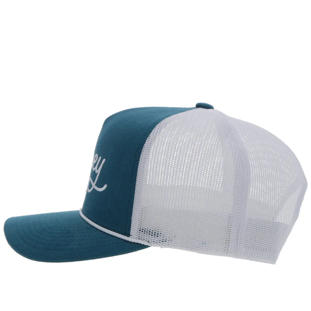 OG HOOEY HAT TEAL/WHITE