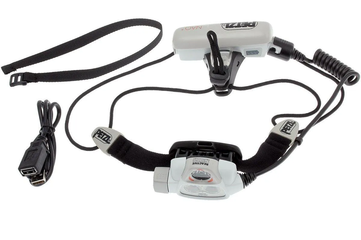 Petzl NAO headlamp. E36AHR