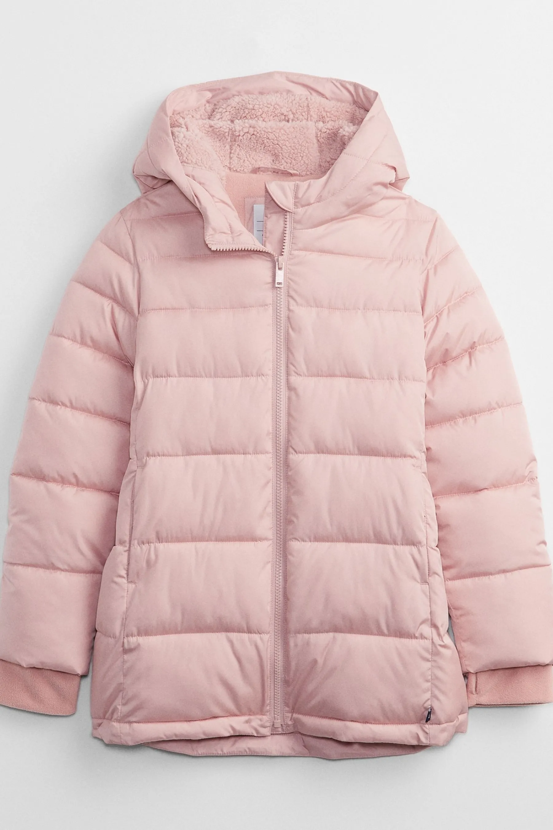 Pink Cold Control Max Puffer Coat