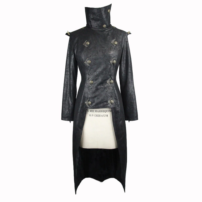 Punk Women's High-low Tail Coat