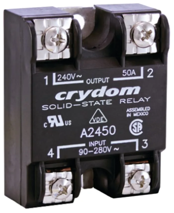 Sensata Crydom Solid State Relay, 125 A rms Load, Surface Mount, 280 V rms Load, 280 V rms Control