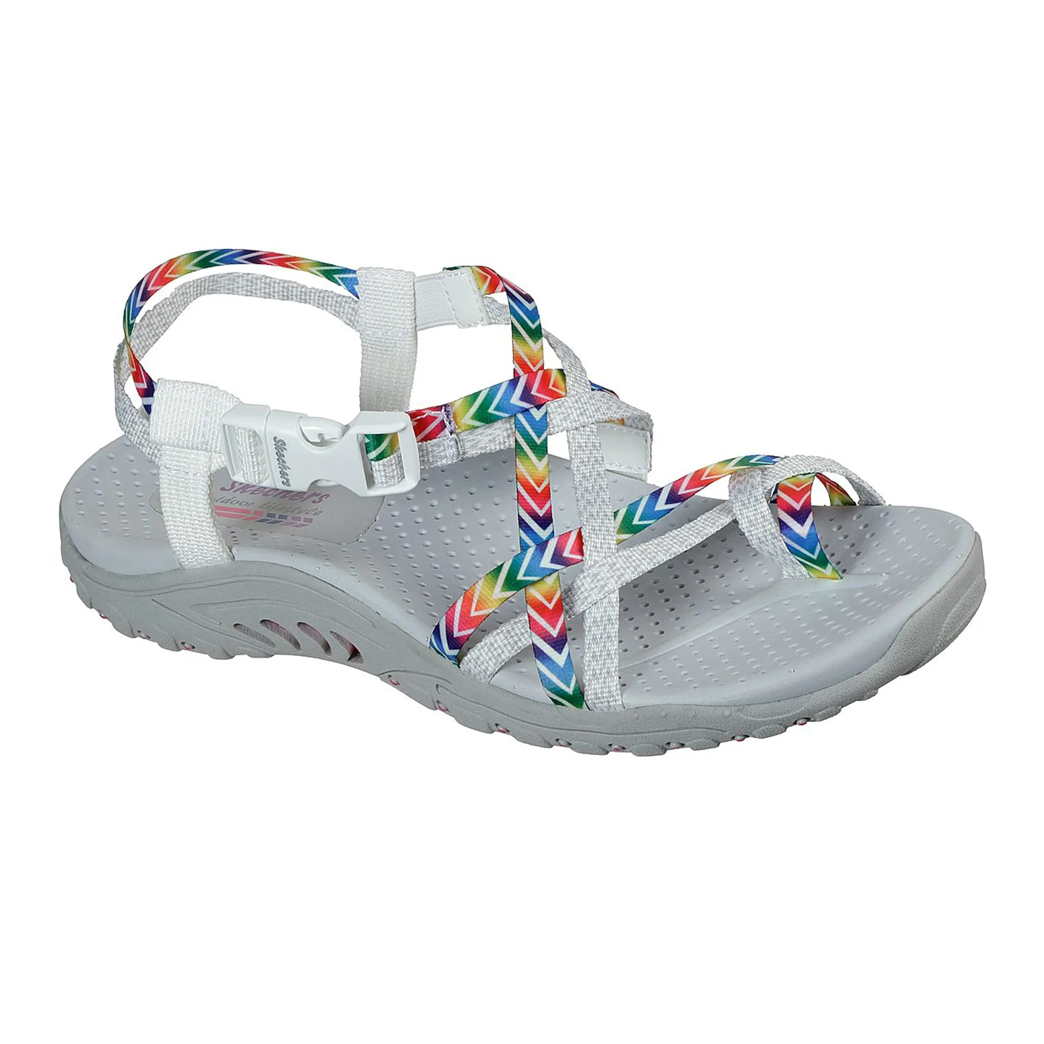 Skechers Women's 163289 Reggae Bright Direction Sandals