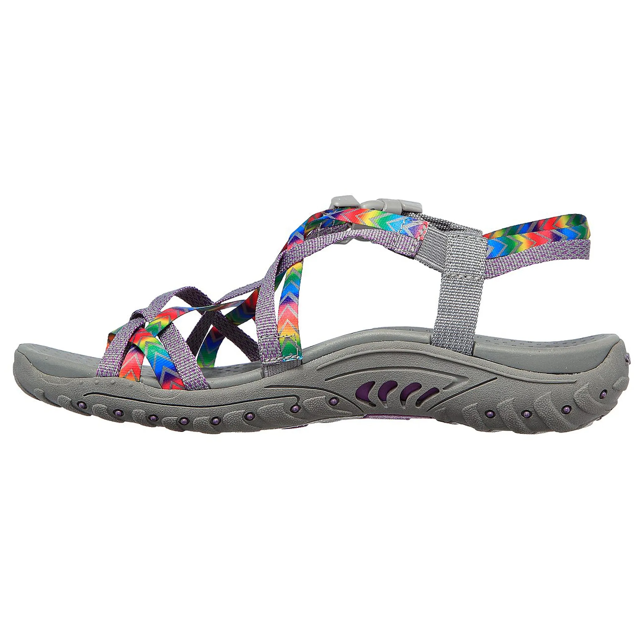 Skechers Women's 163289 Reggae Bright Direction Sandals