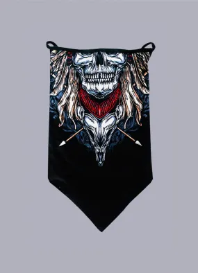 skull tube scarf